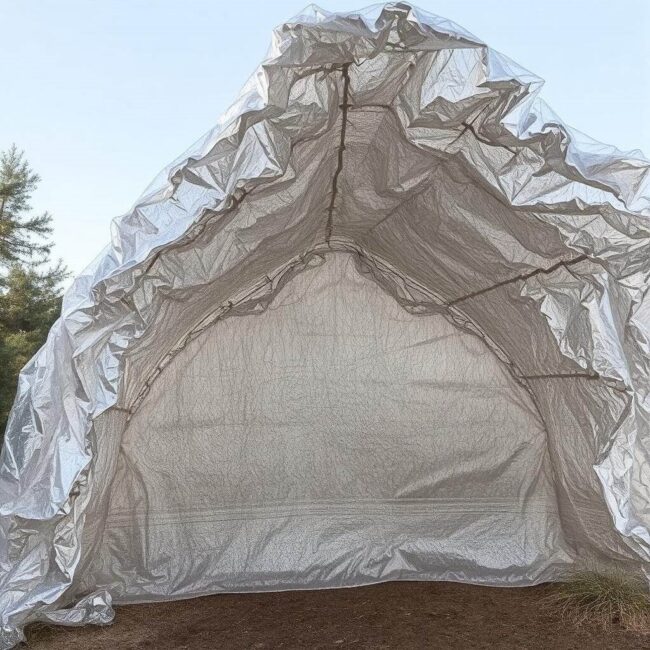 Czym zacienić tunel foliowy latem